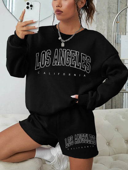 Korean Trend Women’s California Hoodie – Long Sleeve Pullover