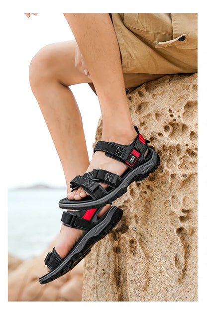 Men’s Summer Sandals Breathable Beach Hiking Casual Shoes