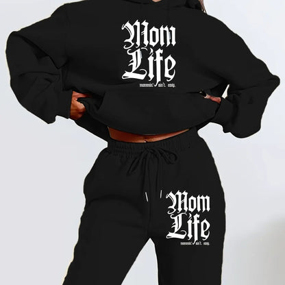 Women's Winter Hoodie & Sweatpants Set