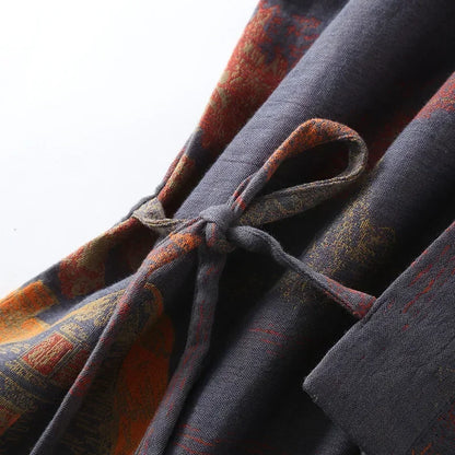 Men's Cotton Kimono Robe – Spring Roomwear