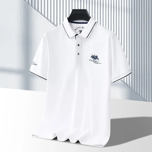 Men’s Casual Polo Shirt – Breathable, Stylish Summer Wear