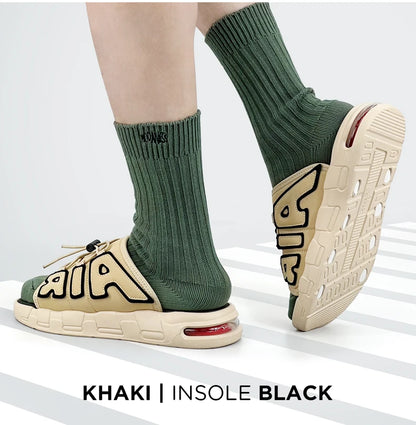 Men's Summer Sandals Beach Flip-Flops Breathable Outdoor Shoes