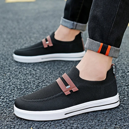 Men's Casual Lightweight Breathable Sports Walking Canvas Shoes