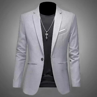 Men's Slim Fit Casual Business Blazer