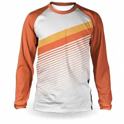 MTB downhill motorcycle jersey breathable quick dry shirt