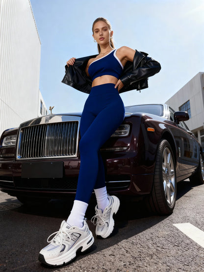 Women’s 2pcs Yoga Set – High Waist Leggings & Bra