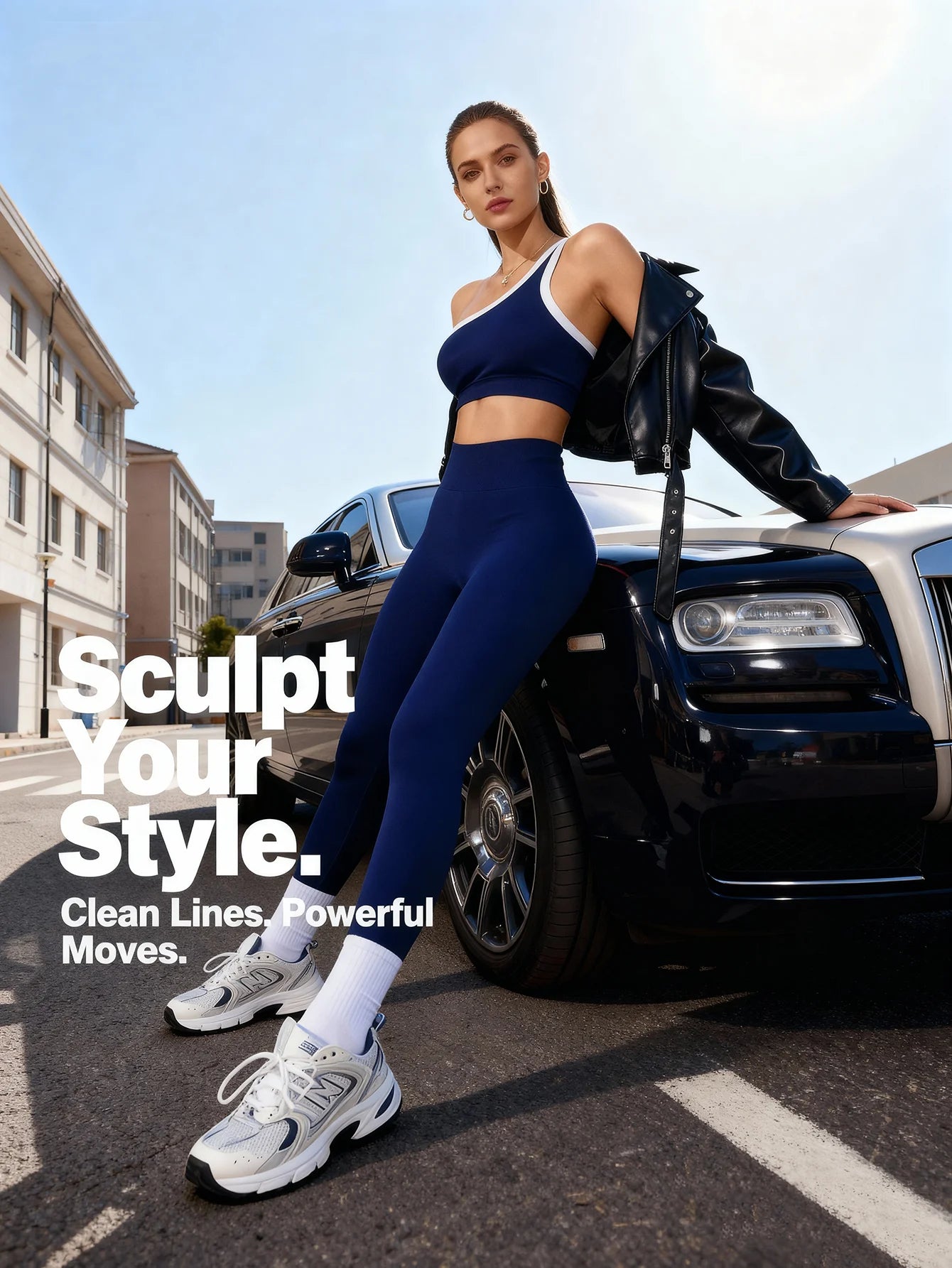 Women’s 2pcs Yoga Set – High Waist Leggings & Bra