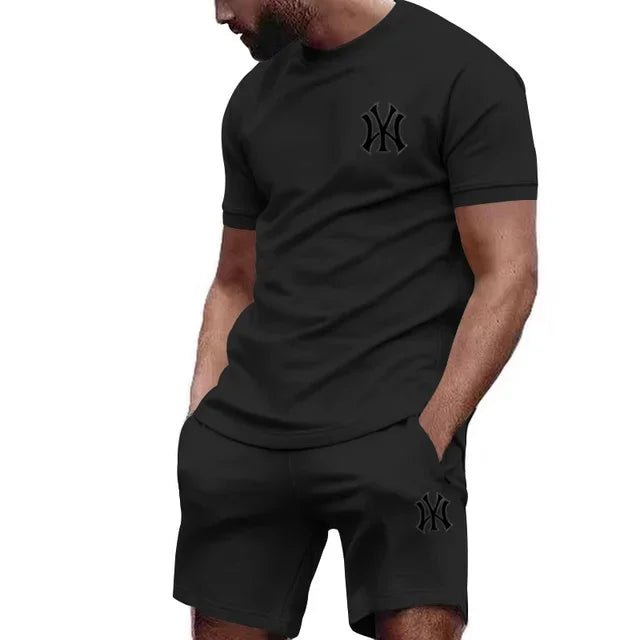 Men's Summer Sports Set – T-Shirt & Shorts 2025