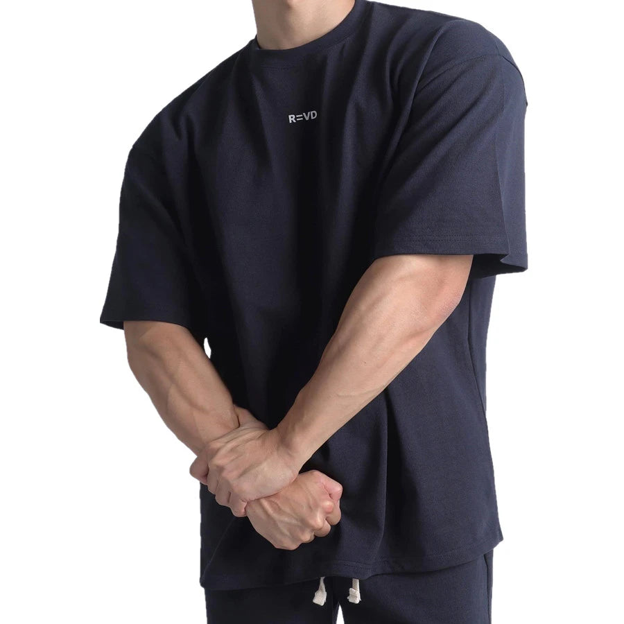 Men Cotton T-Shirt, Hip Hop, Sports, Workout, Fitness