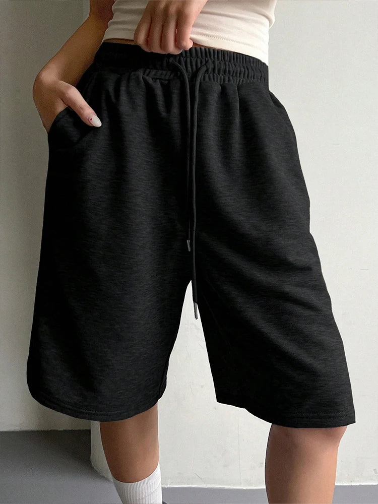 Women's summer lace-up shorts – casual & versatile