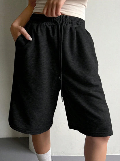 Women's summer lace-up shorts – casual & versatile