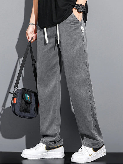 Men's Spring/Summer Soft Lyocell Loose Jeans