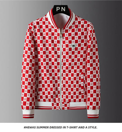 Men's Slim Casual Jacket, Lightweight, Windproof, Sizes up to 5XL