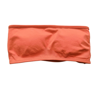 Seamless push-up sports bra, yoga gym crop top