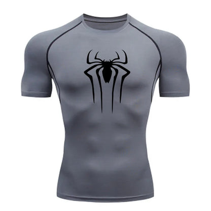 Men’s Compression Gym T-Shirt – Quick Dry Sport Tee