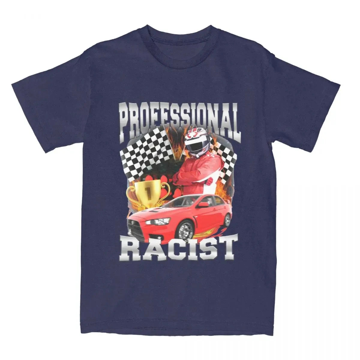 F1 Racing T-Shirt Funny Meme Cotton Tee Unisex Merchandise