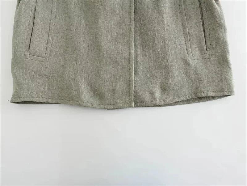 Women 2-Piece Summer Pants Set – Chic Vest & Wide Leg