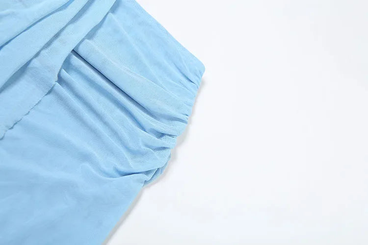 Sisterlinda Mesh Lace 2-Piece Party Set