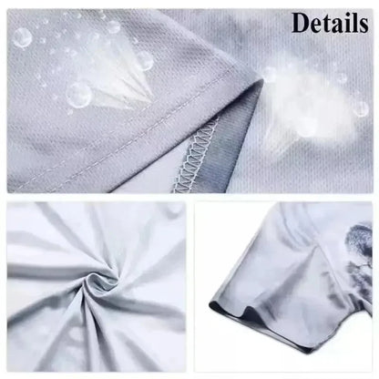 MTB downhill motorcycle jersey breathable quick dry shirt