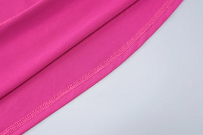 Hugcitar One Shoulder Backless Ruched Maxi Dress Women Y2K