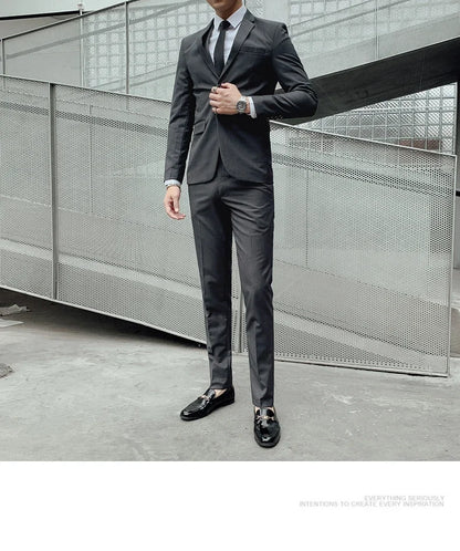 Gentleman Fashion Suit for Men – Slim Fit Business & Wedding Style