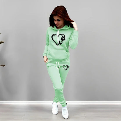 Women's Butterfly Jogger Set – Hoodie & Sweatpants 2025