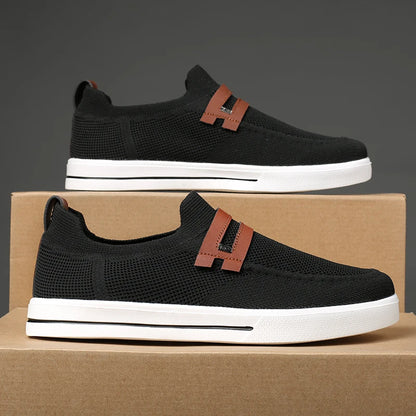 Men's Casual Lightweight Breathable Sports Walking Canvas Shoes