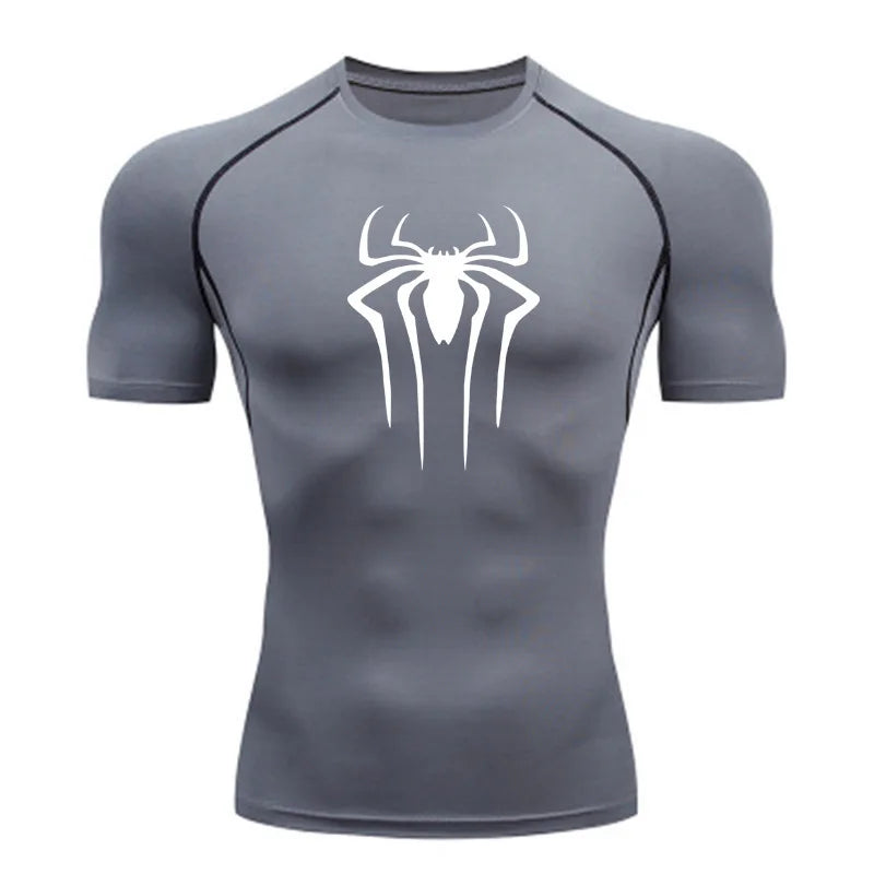 Men’s Compression Gym T-Shirt – Quick Dry Sport Tee