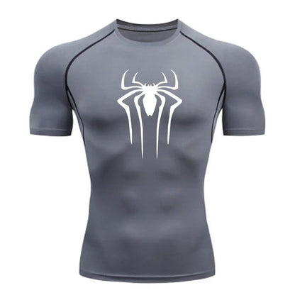 Men’s Compression Gym T-Shirt – Quick Dry Sport Tee