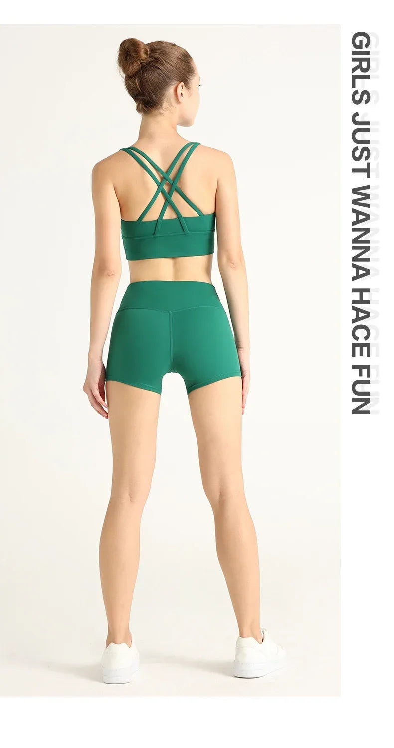 2Pcs Women’s Yoga Set – Bra & Leggings