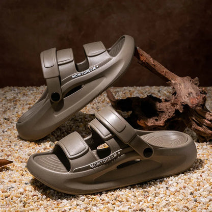 Men Sandals, Fashion, Sports, Comfortable, Soft, Beach, Street, EVA