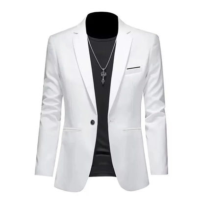 Men's Slim Fit Casual Business Blazer