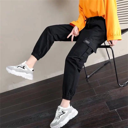 Women's Cool Cargo Joggers - High Waist Casual Pants