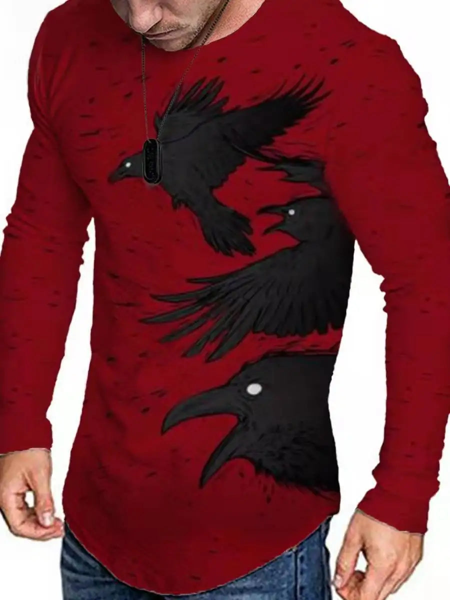 Men's Y2K Graphic Long Sleeve Tee