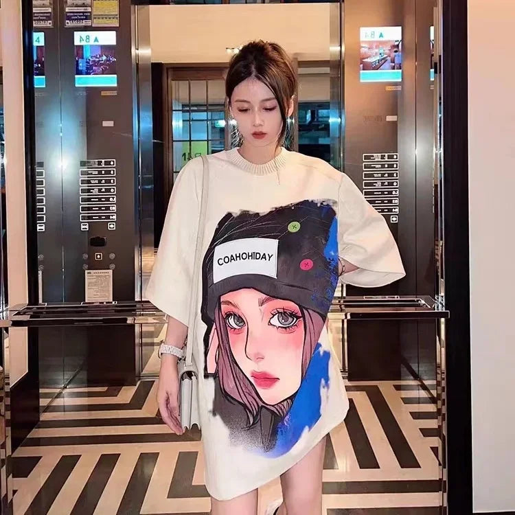 Women's Cotton Summer T-Shirt – Cute & Versatile