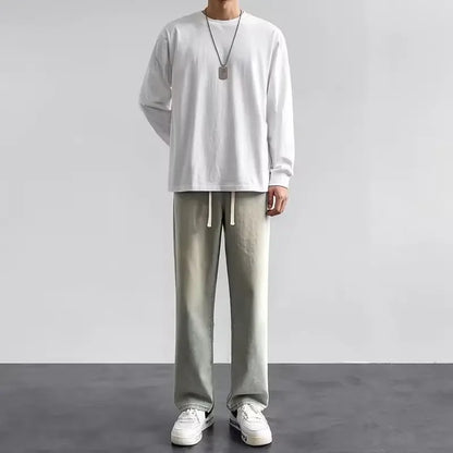 Men's Loose Denim Jeans, Oversized Streetwear, Y2K Fashion