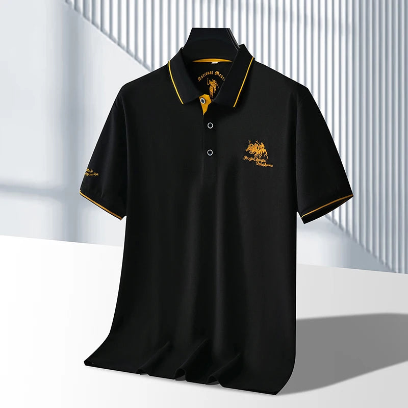Men’s Casual Polo Shirt – Breathable, Stylish Summer Wear