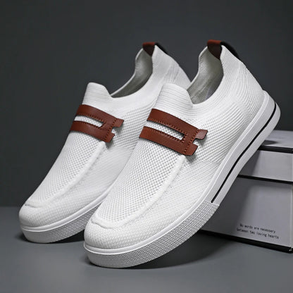 Men's Casual Lightweight Breathable Sports Walking Canvas Shoes