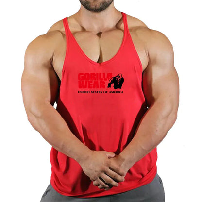 Men’s Quick Dry Gym Tank Top – Sleeveless Fitness Vest