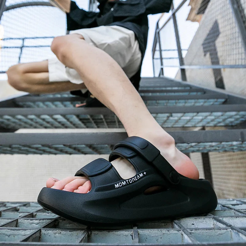 Men Sandals, Fashion, Sports, Comfortable, Soft, Beach, Street, EVA