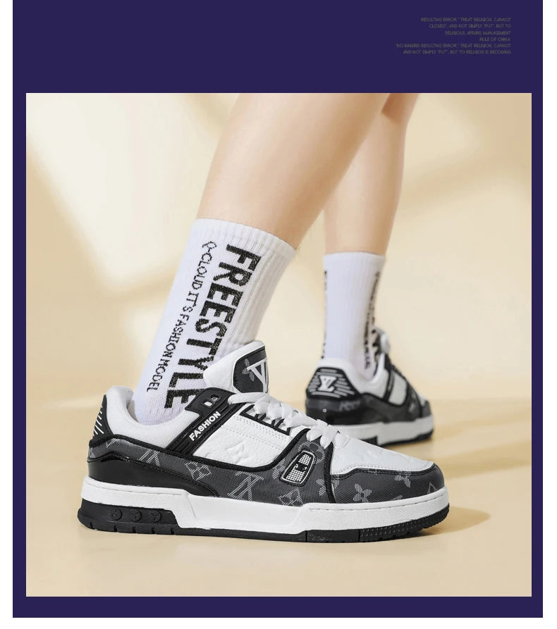 Luxury 2025 LV sneakers, unisex casual fashion shoes