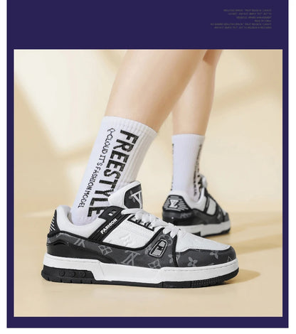 Luxury 2025 LV sneakers, unisex casual fashion shoes