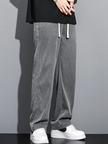Men's Spring/Summer Soft Lyocell Loose Jeans