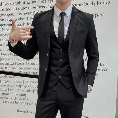 Gentleman Fashion Suit for Men – Slim Fit Business & Wedding Style