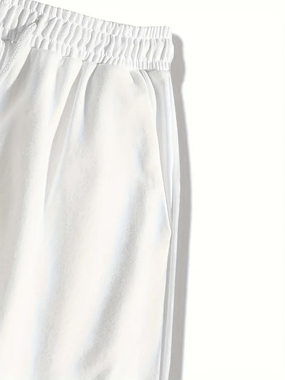 Summer Men’s Casual Letter Print T-Shirt & Shorts