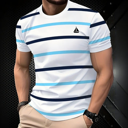 Men's Graphic 3D T-Shirt – Summer Y2K Style