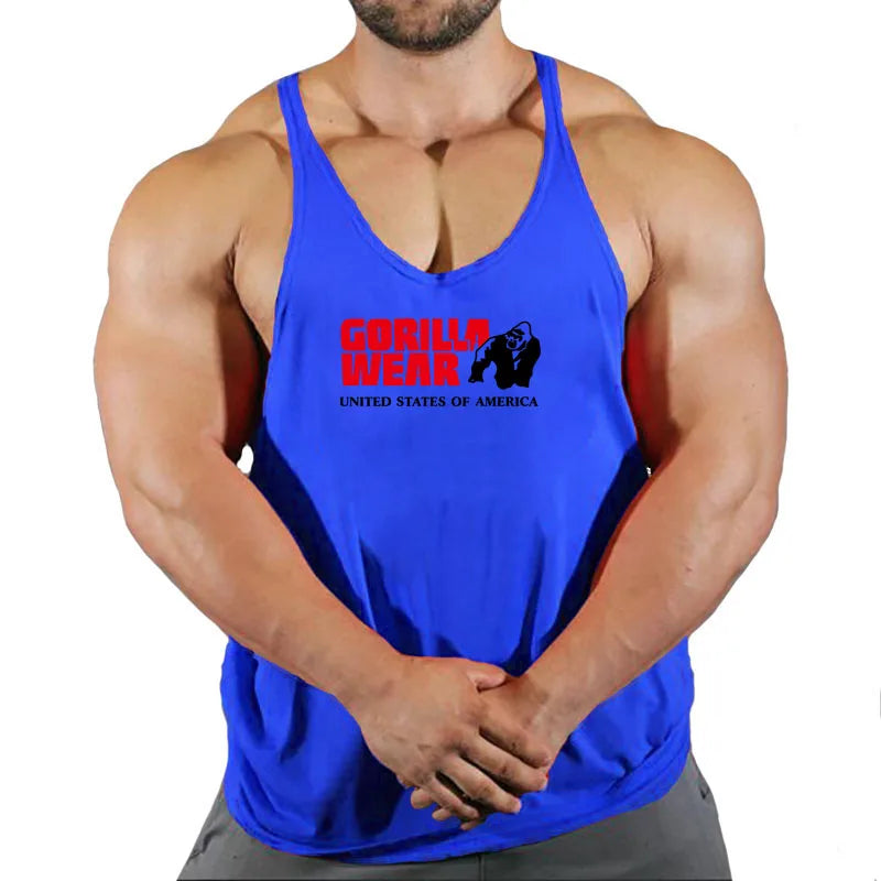 Men’s Quick Dry Gym Tank Top – Sleeveless Fitness Vest