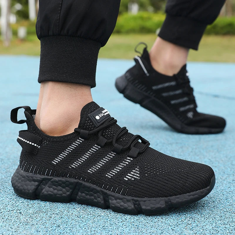 Men’s Breathable Mesh Running Shoes Comfortable Stylish Outdoor