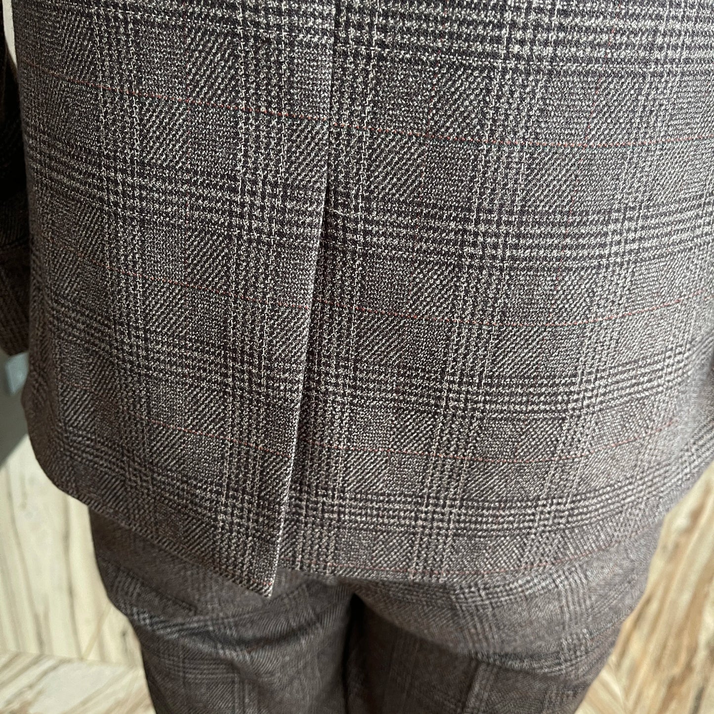 Men's Plaid 3-Piece Suit – Business Casual