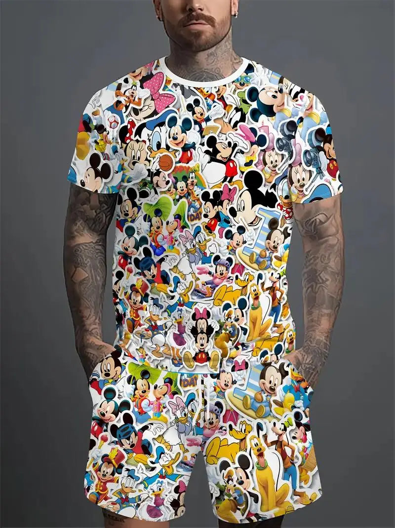 Disney Mickey Mouse 3D T-Shirt Set